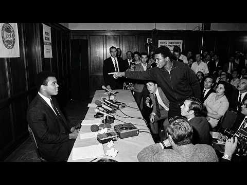 Young Undefeated Boxer POINTED at Muhammad Ali During Press Conference — Ali Said "Come to My Gym"