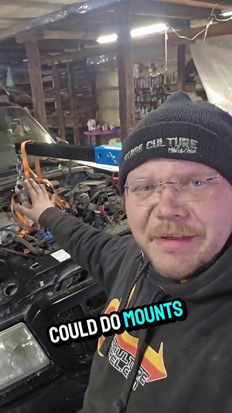 Ford Ranger 5.0 Swap Pt. 10 Test fitting the 302 Small Block! #sbf #5oh #engineswap #v8 #swap