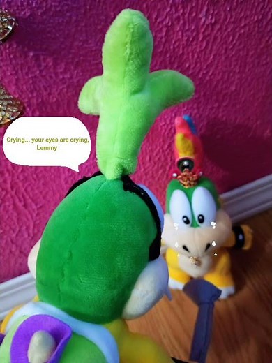 SMN Iggy Confronts the Crying Lemmy #shorts #koopalings #jammable