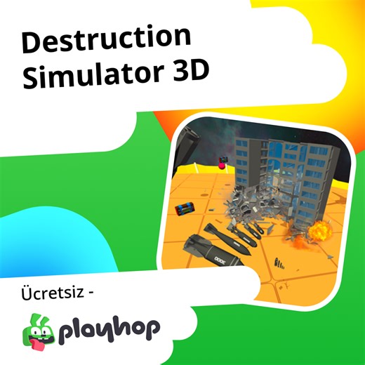 Destruction Simulator 3D: Playhop'da Ücretsiz Çevrimiçi Oynayın