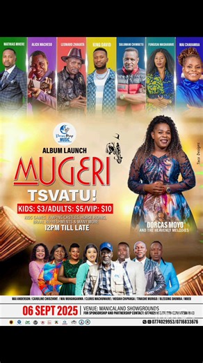 Kunditsikirira kupedza nguva, kundigaira horror kupedza nguva....Lets sing together takamirira 06 September.....Mugeri tsvatu.... | Dorcas Moyo