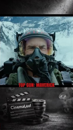 Tom Cruise DID NOT fly the fighter jets! #cinemaleaf #filmfacts