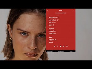 Awwwards Navigation | Responsive Slide Down Menu Using HTML, CSS & JavaScript
