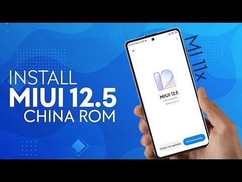 Install MIUI 12.5 China ROM on Mi 11X, Redmi K40, POCO F3 (Hindi)