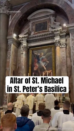 Holy Mass in St. Peter’s Basilica | St. Michael the Archangel