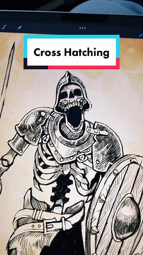 How to Master Cross Hatching - Digital Art Tutorial