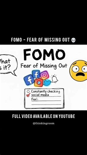 FOMO - Fear of missing out || Thinking Room