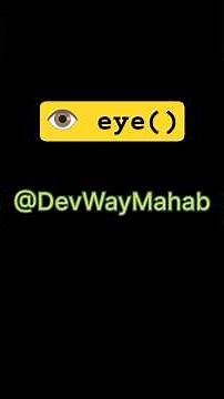 The Easiest Way to Make Identity Matrix! | np.eye()