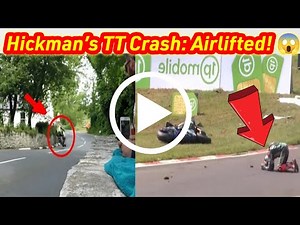 Peter Hickman Crashes at 2025 Isle of Man TT