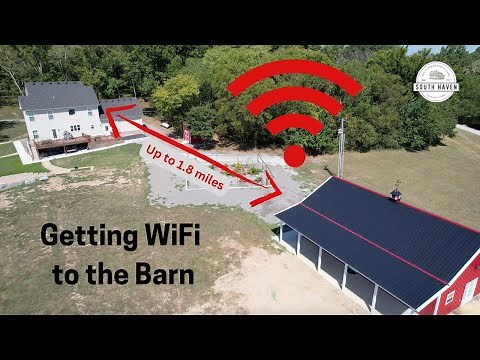 Getting Wifi to an outbuilding or barn - Adalov wireless bridge setup