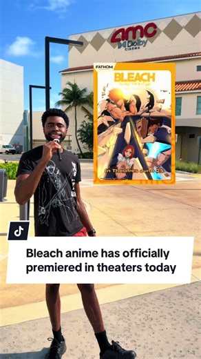 Bleach anime is officially in theaters today🍿 #bleach #anime #animetiktok