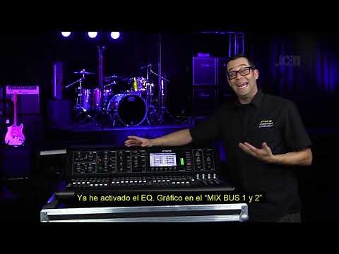 MIDAS M32 Tutoriales en español: 14 Insertando un GEQ en el MixBus