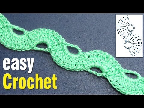 Easy Crochet: How to Crochet a Simple Cord for beginners. Triple crochet cord pattern & tutorial.