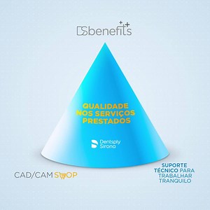 30 reactions | Para trabalhar tranquilo, você precisa de bons aliados. As vantagens que o DS Care, o CAD / CAM Shop e o DS Benefits oferecem vem para multiplicar sua experiência positiva com as nossas soluções. Ganhe em produtividade e economia de tempo. | Dentsply Sirona | Facebook