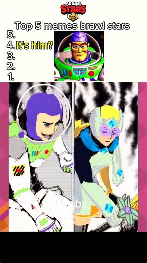 Top 5 memes brawl stars: Starr nova is Buzz lightyear? Funny moments #brawlstars #brawltalk #viral