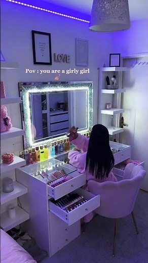 💄👑 POV: Girly Makeup & Self-Care Routine for Princess Vibes💅💖✨ #Aesthetic #GirlyMakeup