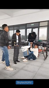 4.5K views · 367 reactions |  Feel the raw strength of our heavy-lift drone’s power arms — even five strong men pulling with full force can’t move it an inch! ⚡  Contact us on WhatsApp  www.Skytechuav.com #SkytechUAV #HeavyLiftDrone #UnstoppablePower #FutureOfFlight #DroneTech | Skytech UAV | Facebook