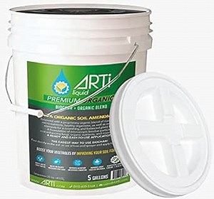 Micronized Biochar (microOrganic) - 5 Gallon Pail - Easy Lid