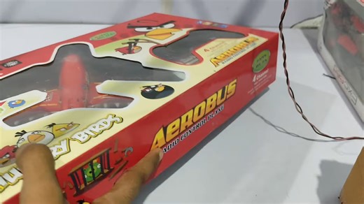 拆箱无线电控制空中客车A380飞机_ RC赛车RC可充电直升机飞行测试