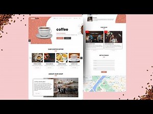 How To Make Coffee Shop Website Using HTML CSS & JavaScript | Coffee Shop Website HTML CSS
