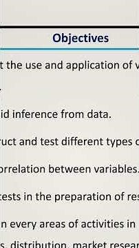 statistics II for mangement chapter one part one