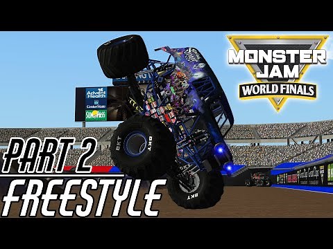 Rigs of Rods Monster Jam: World Finals XX 32 Truck Freestyle Part 2 (Breakable)