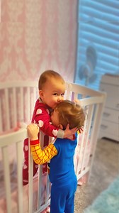 This little boy walks into his baby sister's room every morning just to give her a kiss 🥺 ❤️ | Sharing is Caring