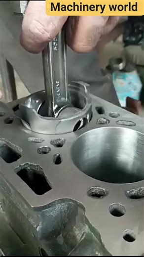 5.3K views | engine piston size check cylinder sleeve cleanser testing #enginepiston #likeenginepiston #LikeThisPost #viralreelsfacebook #trendingreelsvideo #LikeFollowShare #ViralVideoFacebook #latestvideo #likefollowsharecomment #EnginePistonCylinder | Machinery World | Facebook
