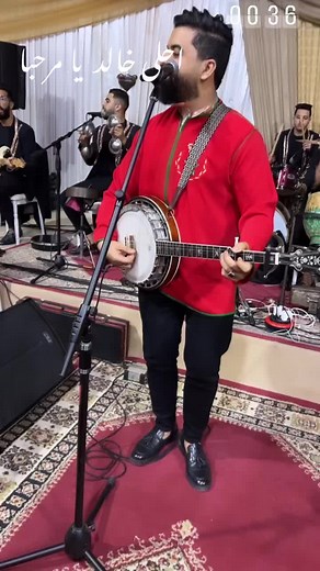 Banjo Performance at Indoor Music Event