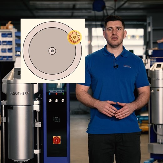 Precise and fast temperature measurement is essential in casting processes. 🔥 Accurate control enables short heating times and stable, reproducible results. Inaccurate measurement, however, can lead to temperature overshoot, increased scrap rates, and in the worst case, evaporation alloy components ("metal loss") The INDUTHERM temperature control system operates with selectable thermocouple types or pyrometers to match your specific process requirements. In terms of thermocouples, there are fol