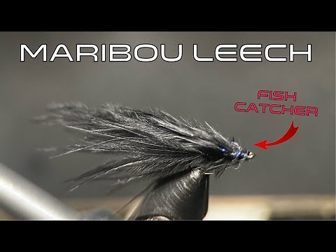 Fly tying a MARIBOU LEECH — Fly Tying Tutorial