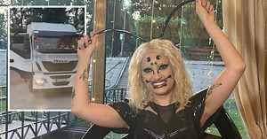 Lažna Ćana u šleperu, pečenje i ludačke maske! Barbara napravila neviđenu žurku, a tek da joj vidite kostim