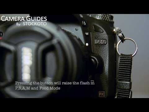 How to set Flash on a Nikon D600