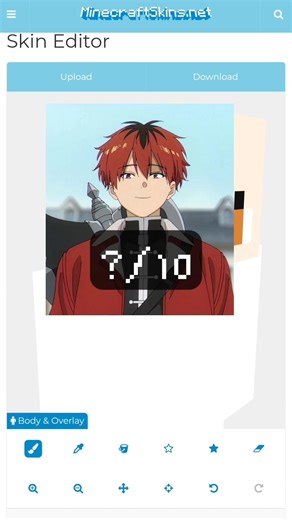 Anime Skins in Minecraft! Part 2🔥 | Stark from Frieren | #minecraft #anime