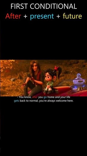 First Conditional in Movies #englishwithmovies #esl