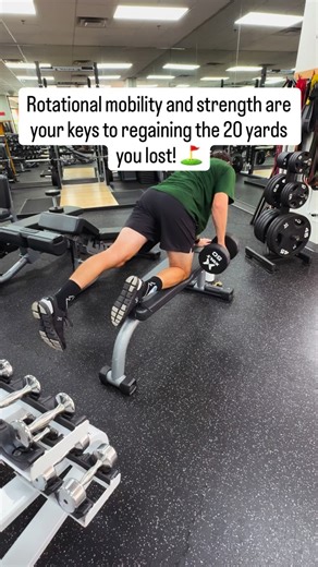 Dr. Patrick | Physical Therapist on Instagram: "Rotational athletes your performance lives and dies by your ability to CONTROL rotation. Whether you’re serving in tennis 🎾, swinging a golf club ⛳, or throwing a ball your body transfers power through rotation. But here’s the key: you don’t just need mobility… you need rotational mobility, stability, AND strength working together. 👉🏻Without that combo, power leaks happen. 👉🏻Compensations show up at the hips, spine, or shoulder. 👉🏻And eventu