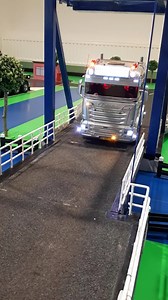 6.2K views · 126 reactions | A special Scania on the road : | Rc Trucks Tamiya | Facebook