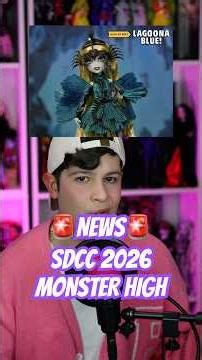 🚨NEWS🚨 SDCC 2026 MONSTER HIGH LAGOONA BLUE GHOULS RULE #monsterhigh #monsterhighcollection