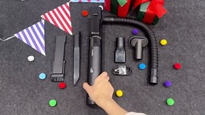 AutoBot Car Vacuum Portable Cordless - 20000PA Handheld Vacuum for Pet Hair, 50 Min Runtime with 5 Attachments & Flexible Hose, 3Hr Fast Charge for Cars, Trucks, Home Cleaning (Type-C)