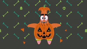 8.9K views · 5.9K reactions | When in doubt, grab the closest pumpkin and use it as a costume! | Patrick Star | Facebook