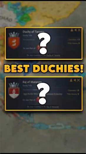 Top 2 Duchies to DOMINATE in CK3 AUH