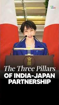 3 Key Pillars Powering the India–Japan Partnership 🇮🇳🇯🇵