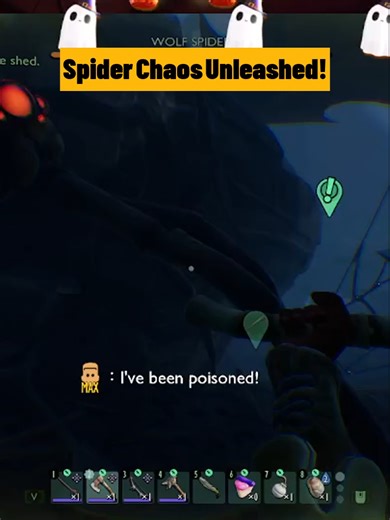 Intense Spider Battle in Grounded Gameplay