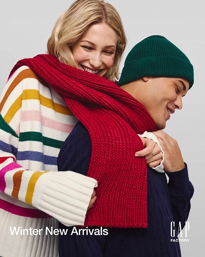 100 reactions | Our latest styles to keep you cozy all season long (just add wrapping paper). | Gap Factory | Facebook