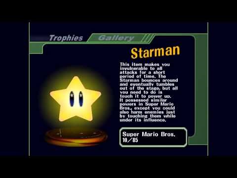 Super Smash Bros. Melee - All 293 Trophies (HD)