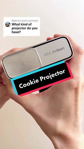 Asus Zen Beam Mini Projector Review for Sugar Cookie Decorating