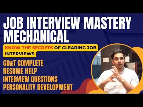 SIRF 300 रुपये Mei Full GD&T, Resume, Interview Practice Questions by Akshit Makhija Sir | RVM CAD
