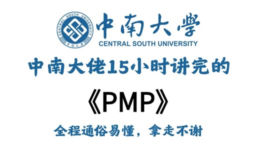 【全100集】一站速通PMP！这绝对是B站最全最细的PMP考证教程，小白逼自己一周学完，PMP分数猛涨！全程通俗易懂，学不会我退出管理界