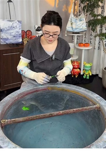 Create Beautiful Bags with Water Marbling Techniques