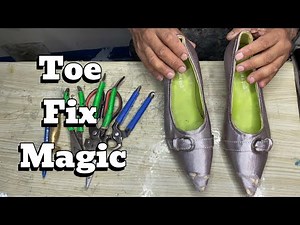 From Damaged Toe to Perfect Shape | Heel Restoration Tutorial